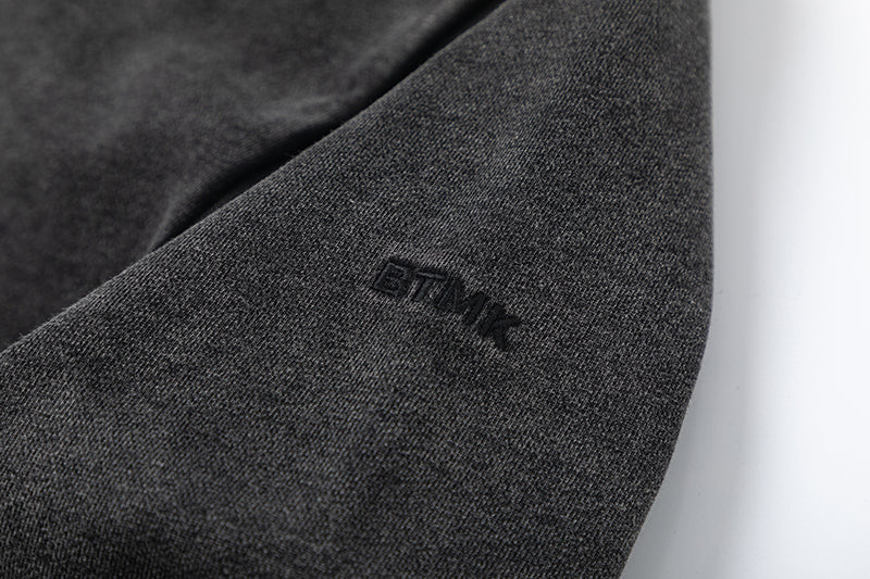 BTMK SWEAT CARDIGAN washed XS828