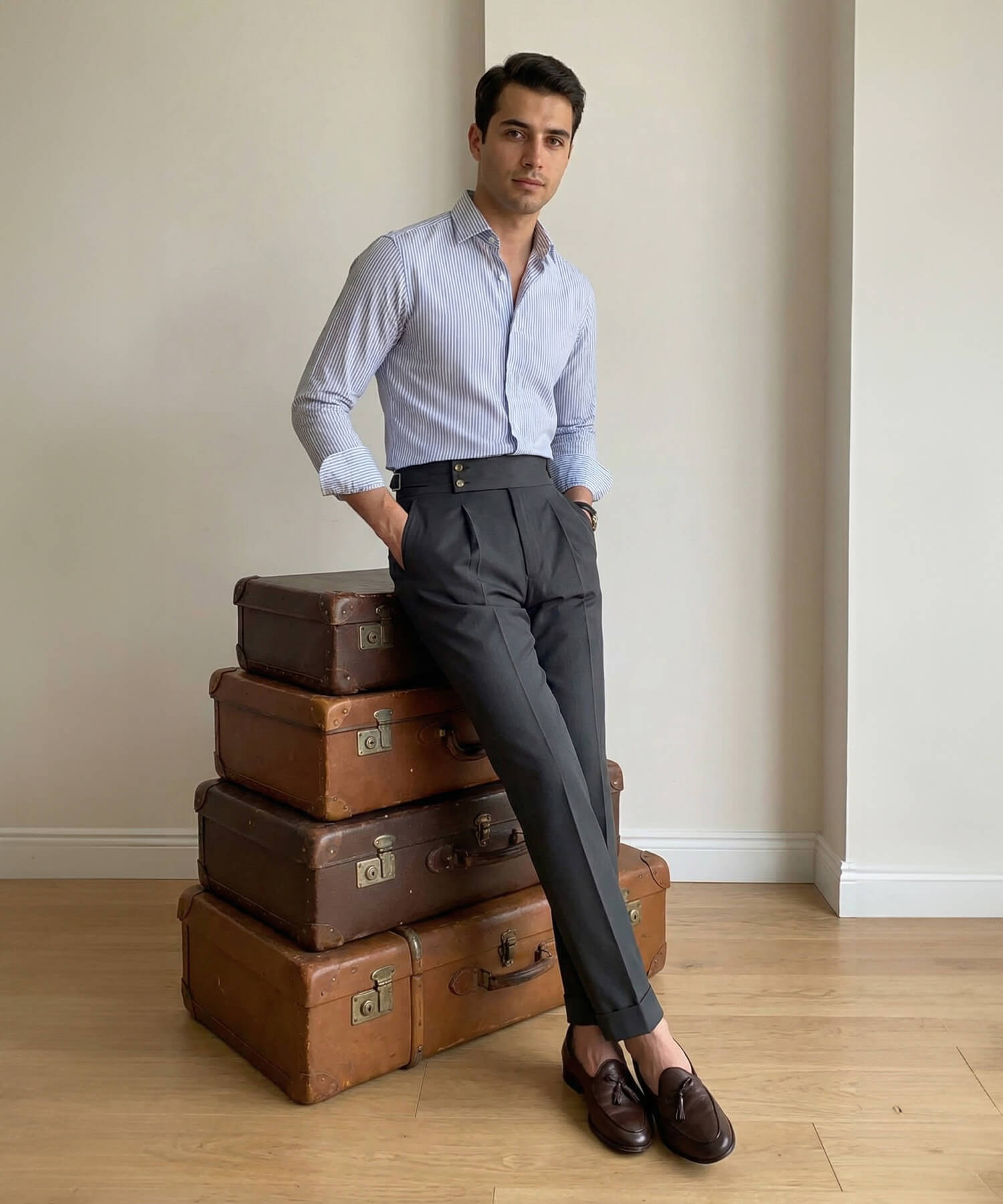 knmen133-0640 AtLAST&CO トラウザーパンツ 楽天市場】ATLAST（ズボン