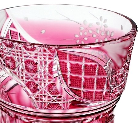 薩摩切子 向付鉢 小鉢｜しょうほう 頌峰【光輝くきらめき】