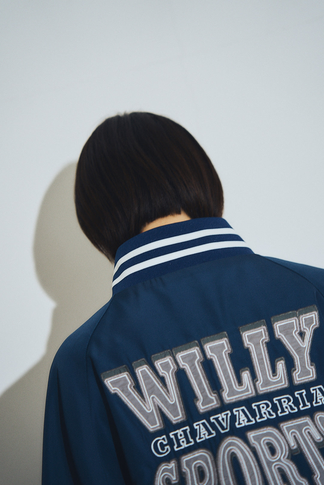 WILLY CHAVARRIA / STADIUM JACKET RECYCTEX VISION BLUE