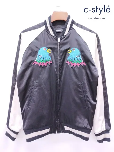 CUNE キューン スカジャン 2 ブラック リバーシブル ITALIA 刺繍の買取