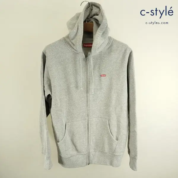 Supreme シュプリーム Small Box Zip Up Hooded Sweatshirt M グレー