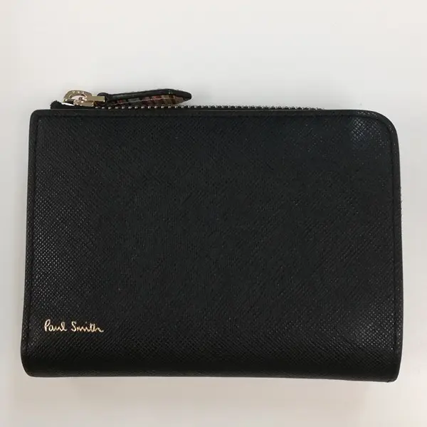 Paul Smith ポールスミス ジップストローグレイン2 二つ折り財布