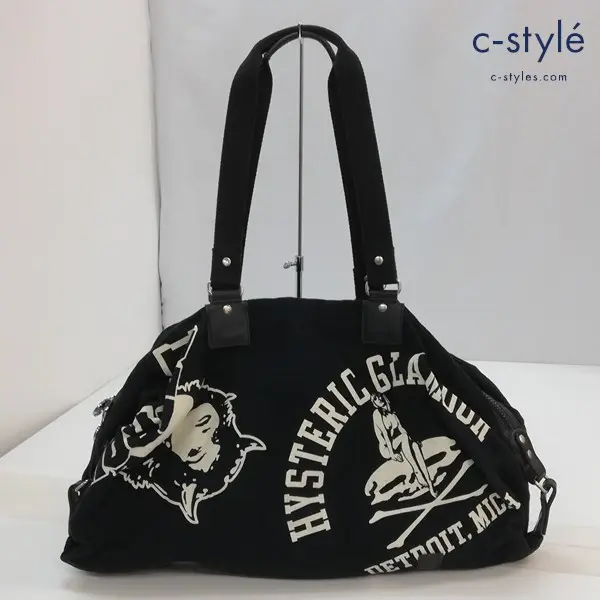 HYSTERIC GLAMOUR ヒステリックグラマー ボストンバッグ FREE ブラック