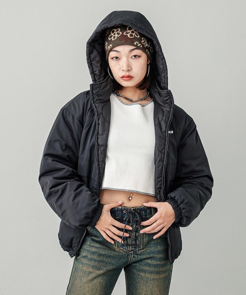 X-girl（エックスガール）の「※REVERSIBLE EMBROIDERY JACKET