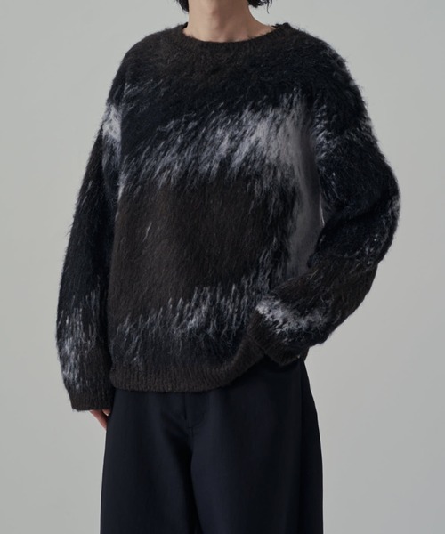 セール】グラデーションシャギーニット（ニット/セーター）｜Lui's