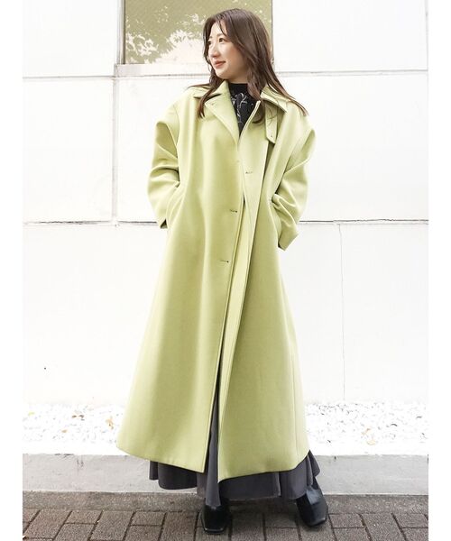 MERCURYDUO（マーキュリーデュオ）の「スタンドカラーロングコート