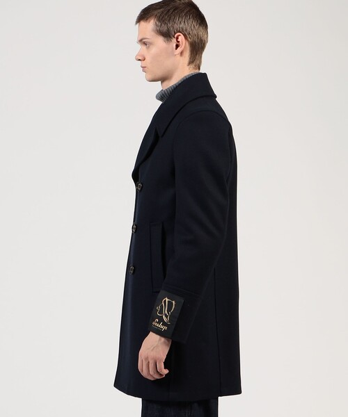 セール】Sealup ウールメルトン ロングPコート（ピーコート）｜Sealup