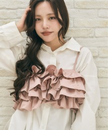 キャミソール（ピンク/桃色系・フリル）ファッション通販 - ZOZOTOWN