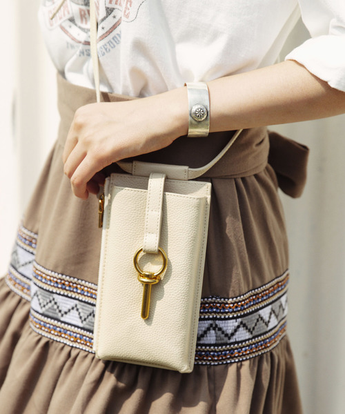 ALEXIA STAM（アリシアスタン）の「Leather Mini Shoulder Bag/レザー