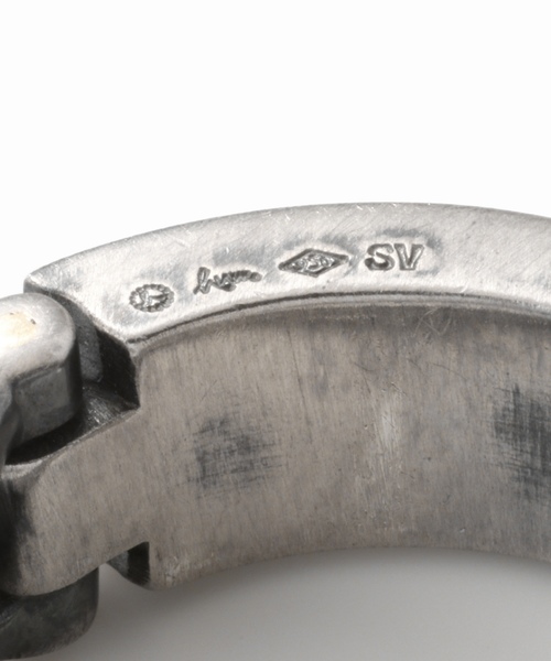 EDIFICE（エディフィス）の「HUM / ハム プレートチェーンリング