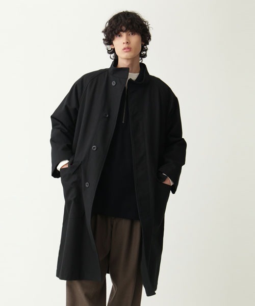 MHL.（エムエイチエル）の「PROOFED COTTON CANVAS（ステンカラー