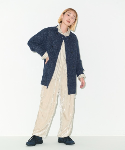 emmi（エミ）の「ベロアカーゴパンツ（カーゴパンツ）」 - WEAR
