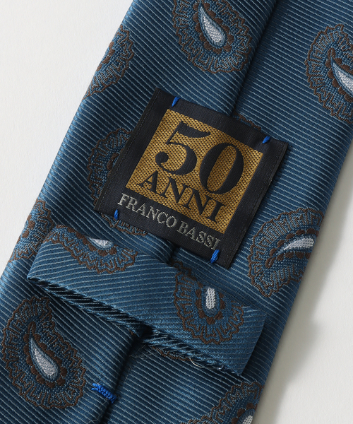 FRANCO BASSI / フランコ バッシ】VNTG OD ペイズリータイ（ネクタイ