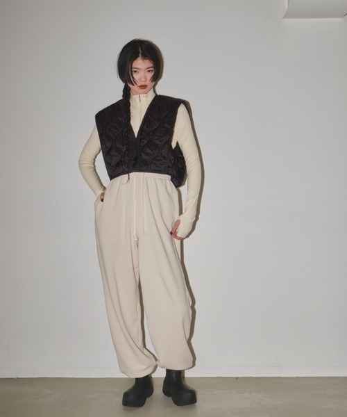 TODAYFUL（トゥデイフル）の「キルティングショートベスト（ベスト