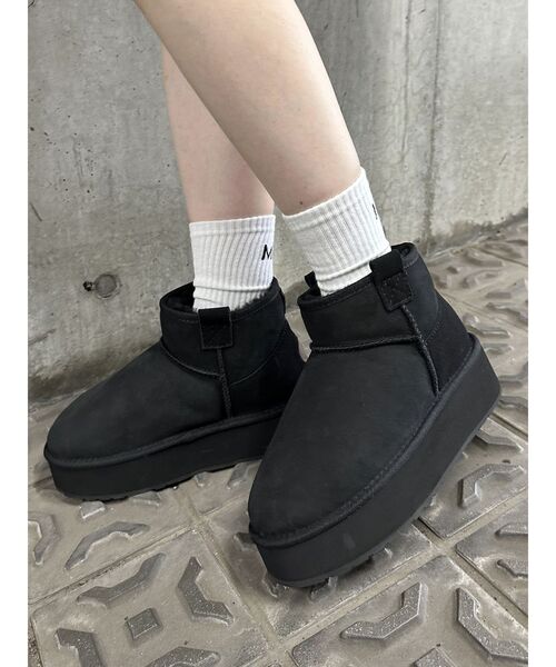 MURUA（ムルーア）の「【EMU Australia】Foy Flatform 厚底ムートン
