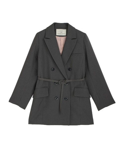 Ameri（アメリ）の「UND YOKE DESIGN JACKET（テーラードジャケット