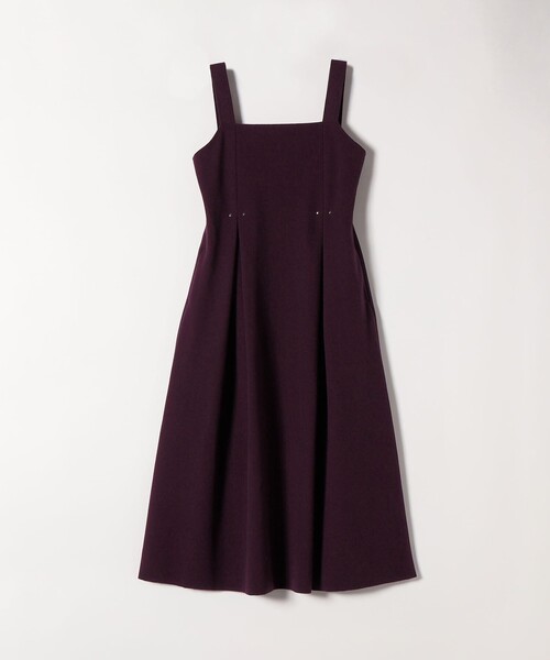 セール】SHIPS any: エア ニードル タック フレア ジャンパースカート