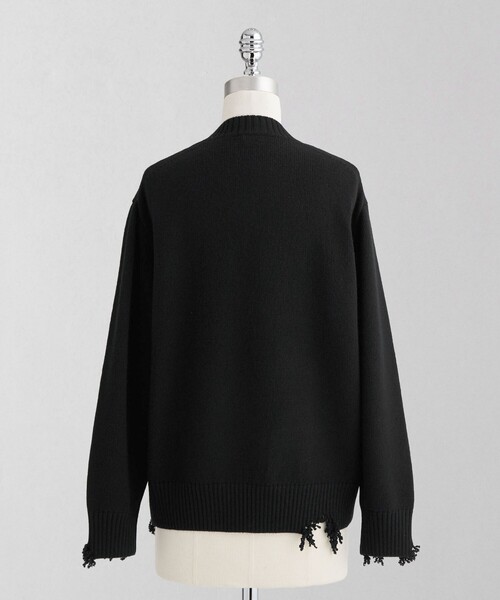 LOEFF（ロエフ）の「＜LOEFF＞ダメージ ニット プルオーバー UNISEX