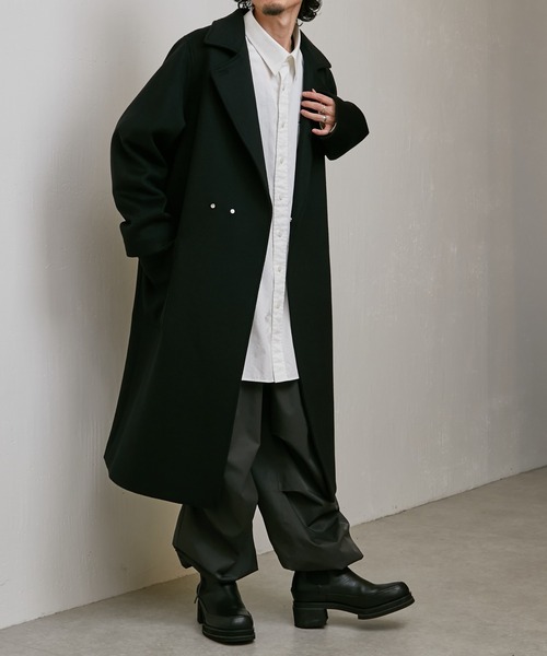 Lui's（ルイス）の「ハイクオリティ メルトンオーバーコート