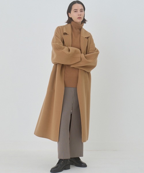 LE CIEL BLEU（ルシェルブルー）の「ダブルフェイスロングコート