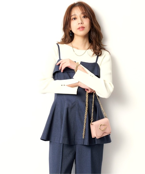 JUSGLITTY（ジャスグリッティー）の「レイヤードサロペット（その他