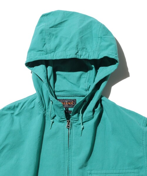 セール】ハイデンシティ クロス ガーメントダイ アノラック パーカー