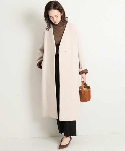 MANTECOノーカラーコート◇（ノーカラーコート）｜IENA（イエナ）の