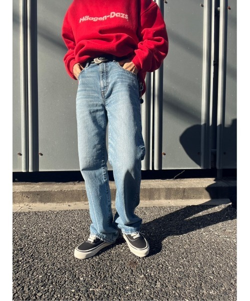 BLACK BY MOUSSY（ブラックバイマウジー）の「straight denim