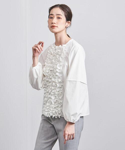 UNITED ARROWS（ユナイテッドアローズ）の「リッチフリル ブラウス