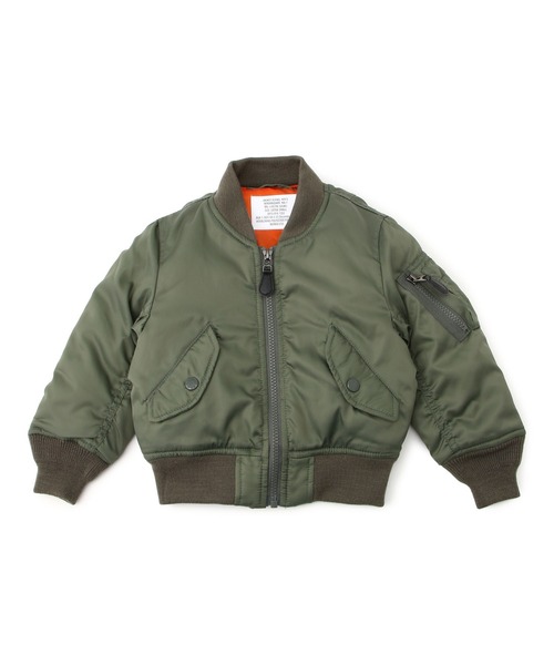 KIDS》キッズ MA-1 ロゴ/MA-1 LOGO（MA-1）｜AVIREX（アヴィレックス