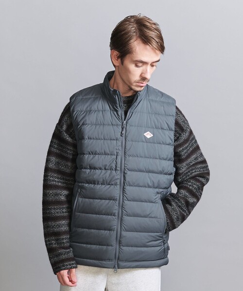 DANTON＞ ミドル ダウン ジップ ベスト（ダウンベスト）｜DANTON