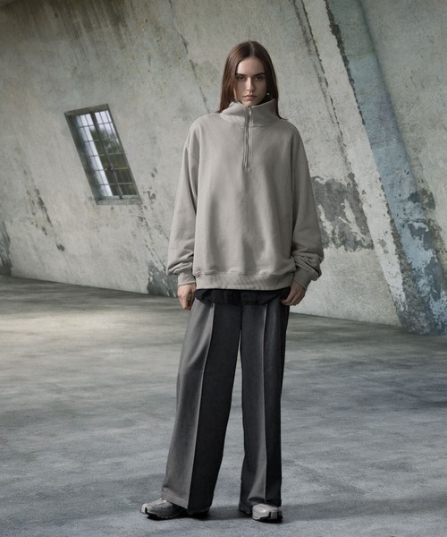 EMMA CLOTHES（エマクローズ）の「オーバーサイズ ビッグカラー ハーフ