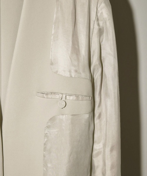 TODAYFUL（トゥデイフル）の「TODAYFUL Collarless Twill JK カラー