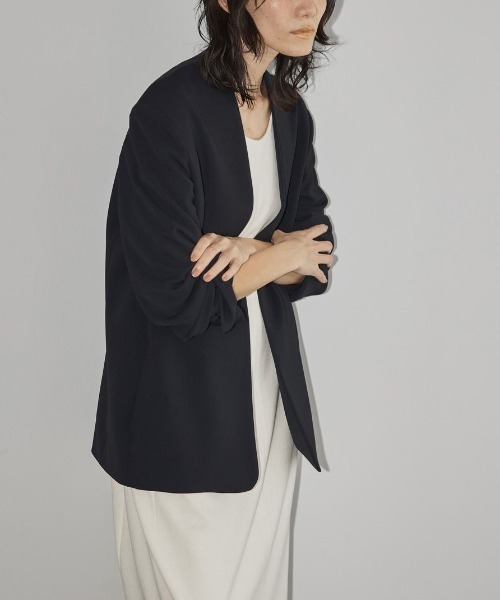 TODAYFUL（トゥデイフル）の「TODAYFUL Collarless Twill JK カラー