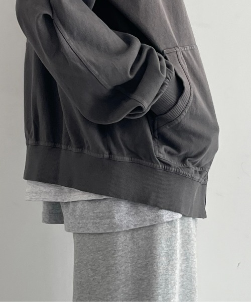 SAN SAN GEAR Washed hoodie zip-up（パーカー）｜SAN SAN GEAR