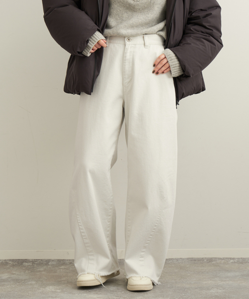 plage（プラージュ）の「《WEB限定追加》balloon tapeared パンツ