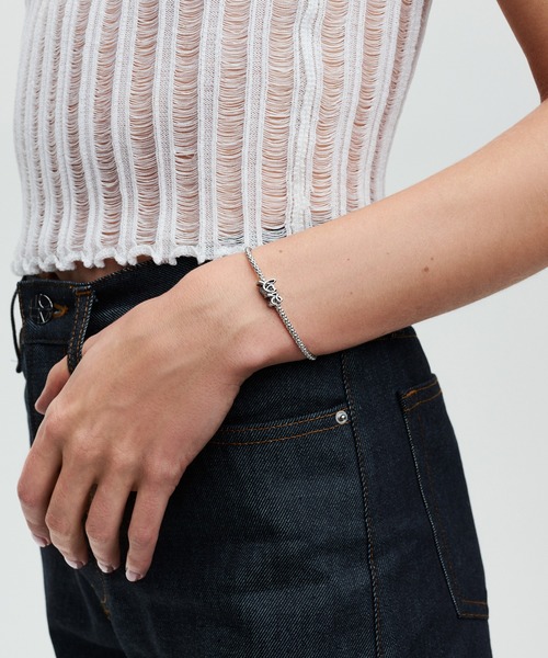 Pandora Moments スタデッド チェーン スライダー ブレスレット 【公式