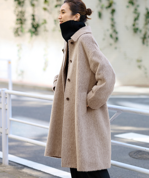 FRAMeWORK（フレームワーク）の「ウールモヘヤシャギーバルカラー