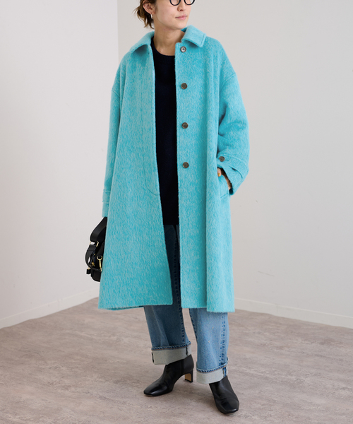 FRAMeWORK（フレームワーク）の「ウールモヘヤシャギーバルカラー