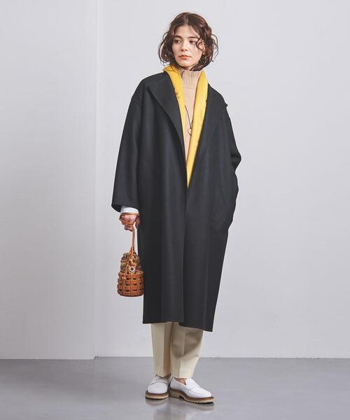 UNITED ARROWS（ユナイテッドアローズ）の「ダブルフェイス ノーカラー