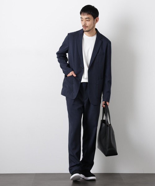 ポリエステルツイル セットアップ（洗濯機洗い可能）（セットアップ