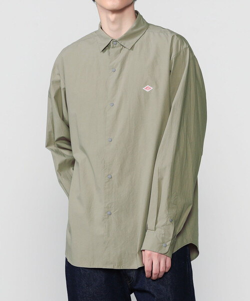 DANTON | タイプライター レギュラーカラー長袖シャツ MEN（シャツ