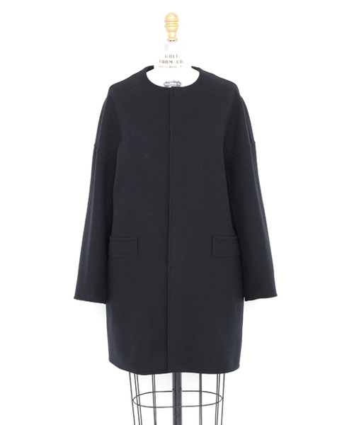 Drawer（ドゥロワー）の「DRAWER ノーカラーコート（その他アウター