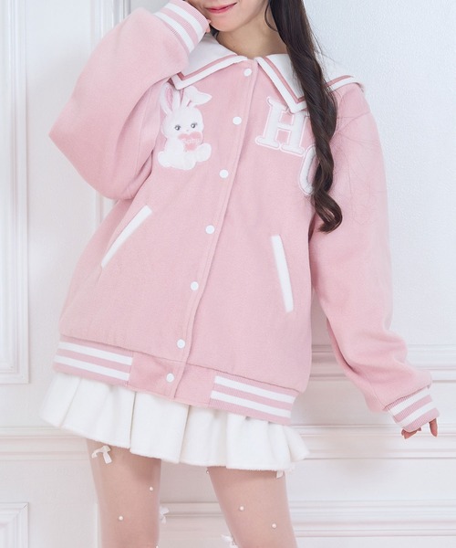 Honey Cinnamon（ハニーシナモン）の「うさぎアップリケセーラー