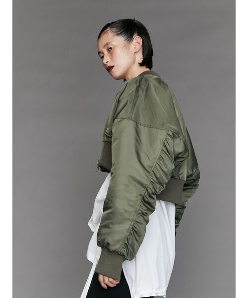 UN3D.（アンスリード）の「SHORT MA-1 / ショートMA-1（MA-1）」 - WEAR