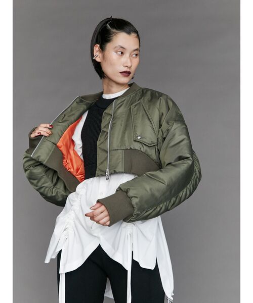 UN3D.（アンスリード）の「SHORT MA-1 / ショートMA-1（MA-1）」 - WEAR