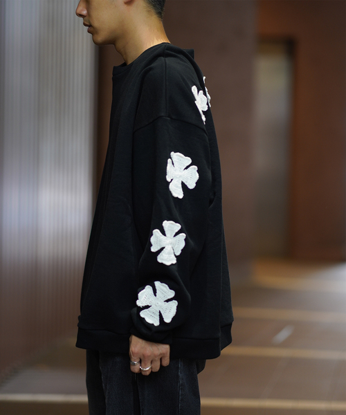 DISCOVERED / ディスカバード IRON CROSS CROCHET SWEAT（スウェット