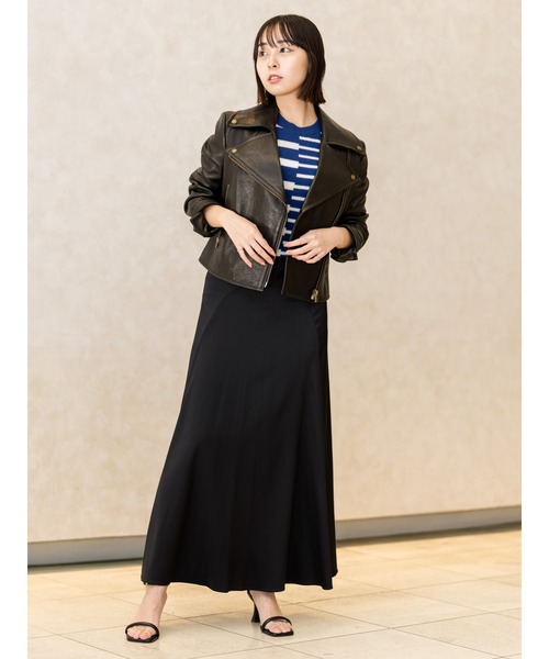 Enola レザー モトジャケット（ライダースジャケット）｜BANANA