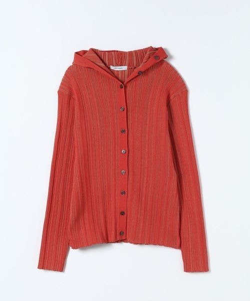 セール】12Gランダムリブフーディ/650172（カーディガン/ボレロ